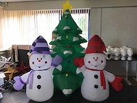 Opblaasbare kerstdecoratie