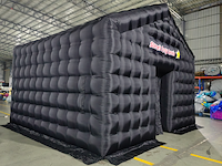 Opblaasbare tent, zwart - afbeelding 1 van  3