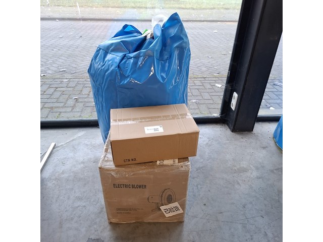 Opblaasbare tent, zwart - afbeelding 2 van  3