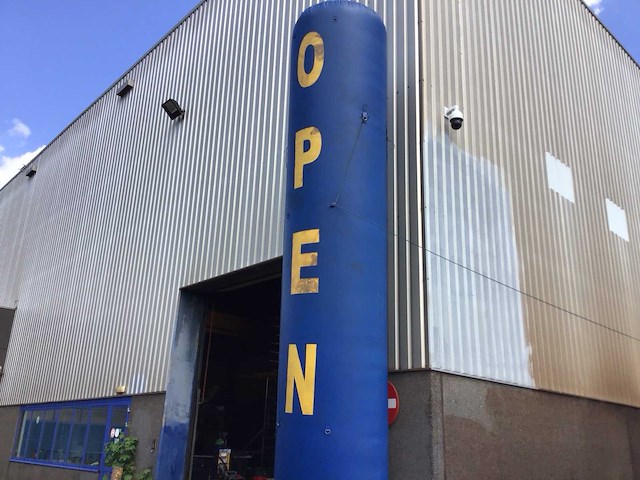 Opblaaspilaar open - afbeelding 2 van  7