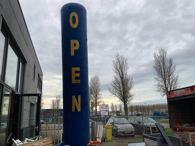 Opblaaspilaar open - afbeelding 3 van  7