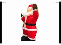 Opblaaspop kerstman 4 meter