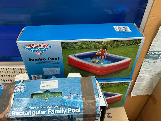 Opblaaszwembad (12x) - afbeelding 4 van  5