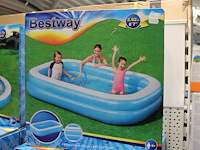 Opblaaszwembad bestway, afm. 262 cm x 175 cm x 51 cm. - afbeelding 1 van  2