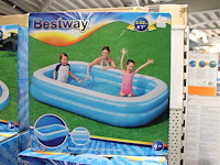 Opblaaszwembad bestway, afm. 262 cm x 175 cm x 51 cm. - afbeelding 1 van  2