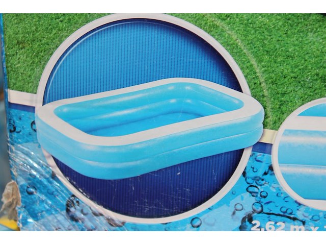 Opblaaszwembad bestway, afm. 262 cm x 175 cm x 51 cm. - afbeelding 2 van  2