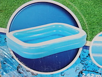 Opblaaszwembad bestway, afm. 262 cm x 175 cm x 51 cm. - afbeelding 2 van  2