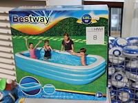 Opblaaszwembad bestway, afm. 305 x 183 cm x 56 cm. - afbeelding 1 van  2