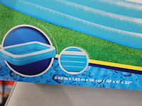 Opblaaszwembad bestway, afm. 305 x 183 cm x 56 cm. - afbeelding 2 van  2