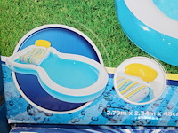 Opblaaszwembad bestway staycation met ingebouwde loungestoel, afm. 279 cm x 234 cm x 48 cm. - afbeelding 2 van  2