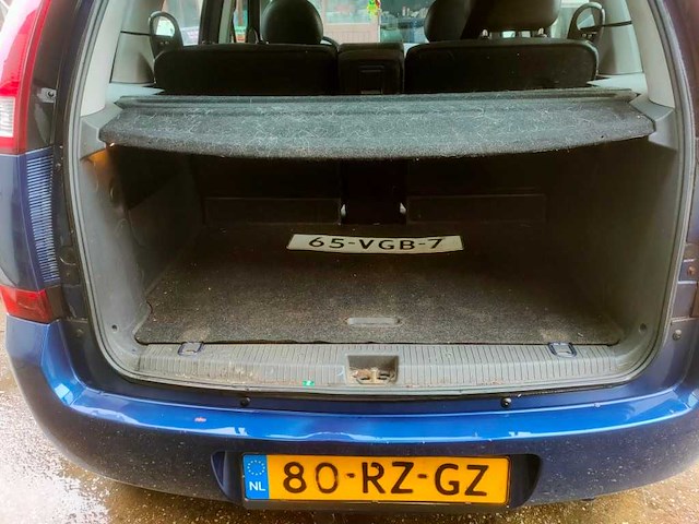 Opel - 2005 - meriva - 1.4-16v enjoy - 80-rz-gz - afbeelding 14 van  15