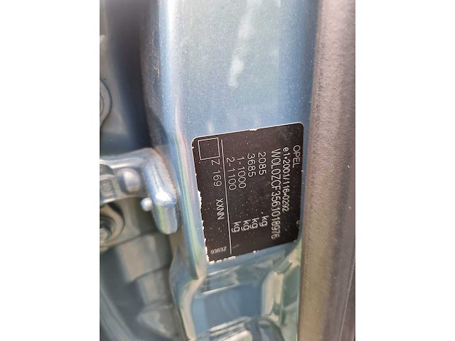 Opel - 2005 - vectra wagon - 2.2-16v executive - personenauto - afbeelding 16 van  16