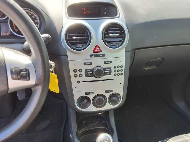 Opel - 2009 - corsa - 1.4-16v white edit. - personenauto - afbeelding 7 van  16