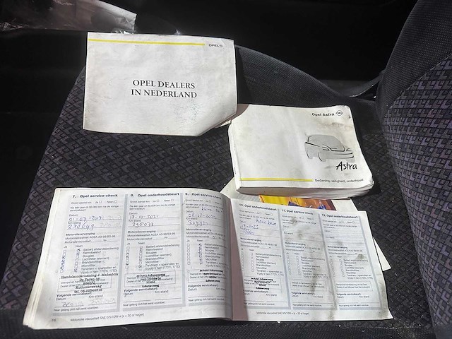 Opel - astra - 1.6 comfort - 08-gv-pr- 2001 - afbeelding 7 van  16