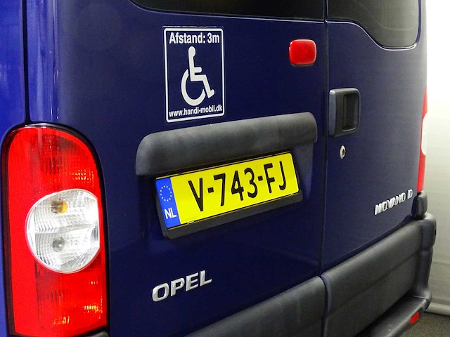 Opel - movano - 2.5 cdti l1h1 - bedrijfswagen (v-743-fj) - afbeelding 2 van  38
