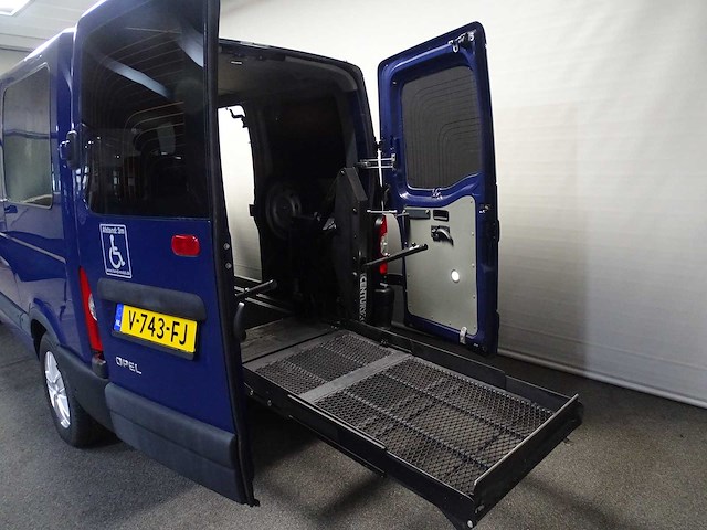 Opel - movano - 2.5 cdti l1h1 - bedrijfswagen (v-743-fj) - afbeelding 4 van  38