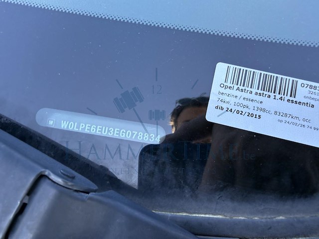 Opel astra 1.4i essentia (fleet), 2015 - afbeelding 18 van  36