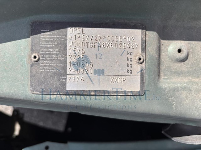 Opel astra 1.4i xep 16v essentia, 1998 - afbeelding 17 van  37