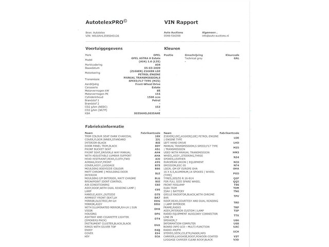 Opel astra wagon 1.6 edition 2009, 63-jvk-1 - afbeelding 16 van  24
