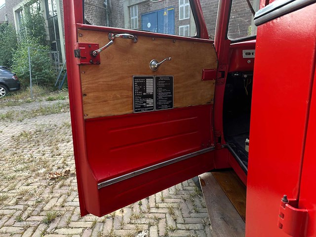 Opel blitz 1.75 t be bolkop 2,5 l55-09590l camper (brandweerwagen) 1955, 61-tb-40 - afbeelding 25 van  79