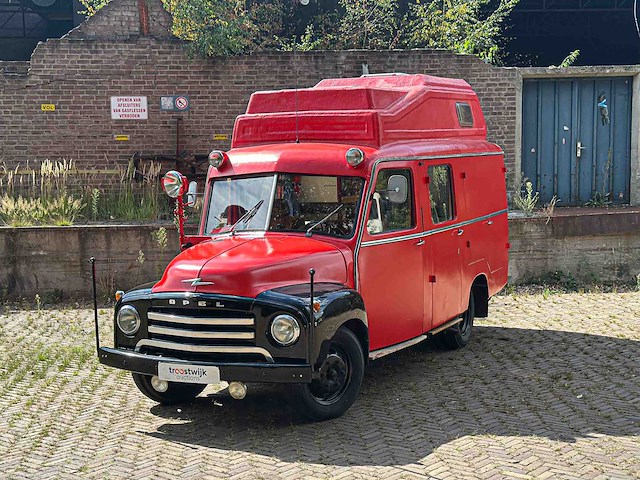 Opel blitz 1.75 t be bolkop 2,5 l55-09590l camper (brandweerwagen) 1955, 61-tb-40 - afbeelding 34 van  79