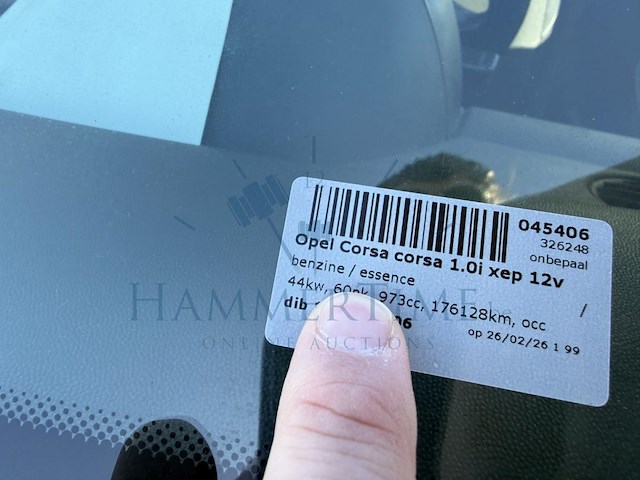 Opel corsa 1.0i xep 12v essentia, 2006 - afbeelding 16 van  26