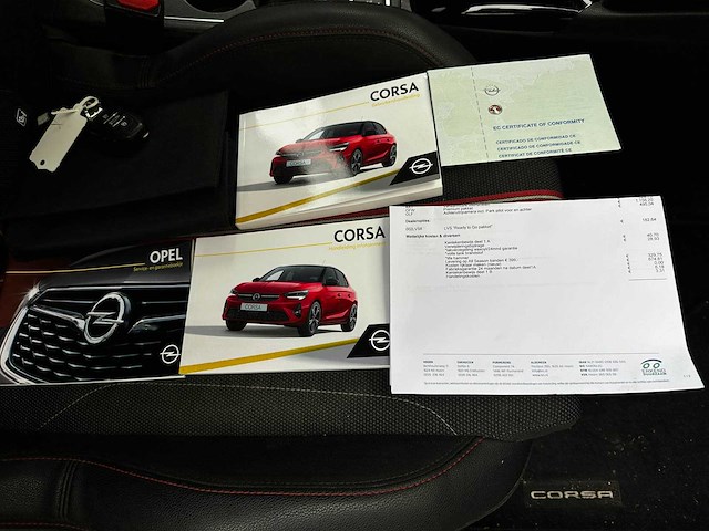 Opel corsa 1.2 gs line 102pk 2021 (origineel-nl + 1e eigenaar) automaat, k-594-rp - afbeelding 39 van  44