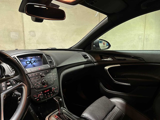 Opel insignia opc sports tourer 2.8 t 4x4 2.8 v6 325pk 2011, l-384-jx - afbeelding 10 van  50