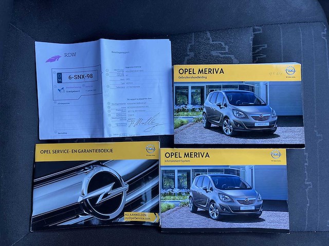 Opel meriva 1.4 turbo berlin | 6-snx-98 - afbeelding 14 van  23