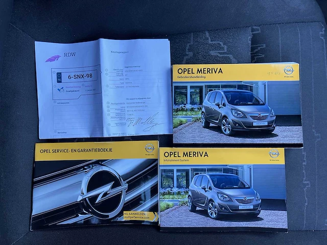 Opel meriva 1.4 turbo berlin | 6-snx-98 - afbeelding 15 van  24