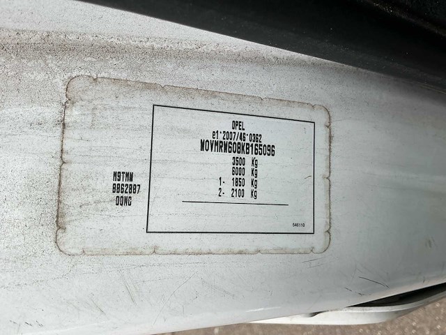 Opel movano 2.3 cdti l3h2 bedrijfswagen euro6 - afbeelding 35 van  37