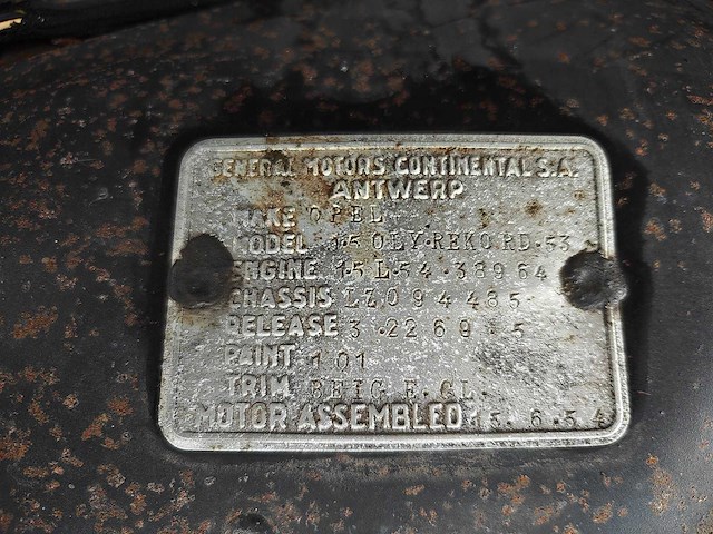 Opel olympia rekord - afbeelding 8 van  17