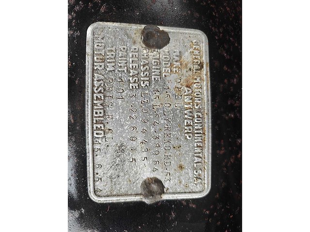 Opel olympia rekord - afbeelding 9 van  17