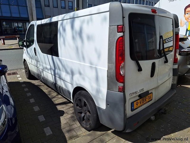 Opel vivaro-2 2.5cdti/107kw-dpf-e4 2.9t l2h1- kenteken: 9-vbr-16 (locatie: den haag) - afbeelding 4 van  10