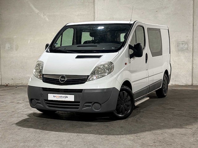 Opel vivaro 2.0 cdti l1h1 114pk 2010 dubbelcabine (origineel-nl + 1e eigenaar) automaat, 9-vgj-77 - afbeelding 1 van  14