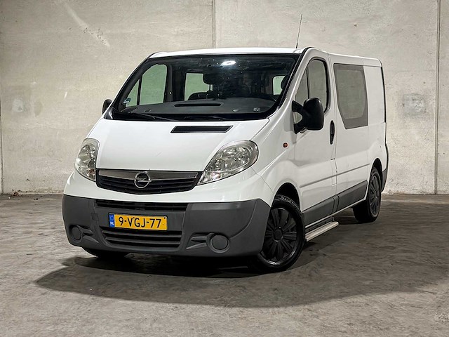 Opel vivaro 2.0 cdti l1h1 114pk 2010 dubbelcabine (origineel-nl + 1e eigenaar) automaat, 9-vgj-77 - afbeelding 10 van  14