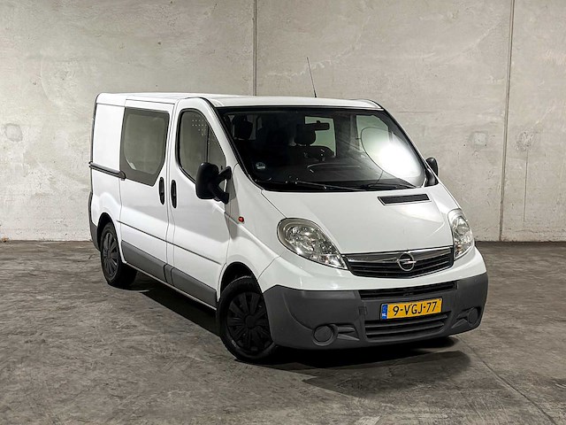 Opel vivaro 2.0 cdti l1h1 114pk 2010 dubbelcabine (origineel-nl + 1e eigenaar) automaat, 9-vgj-77 - afbeelding 13 van  14