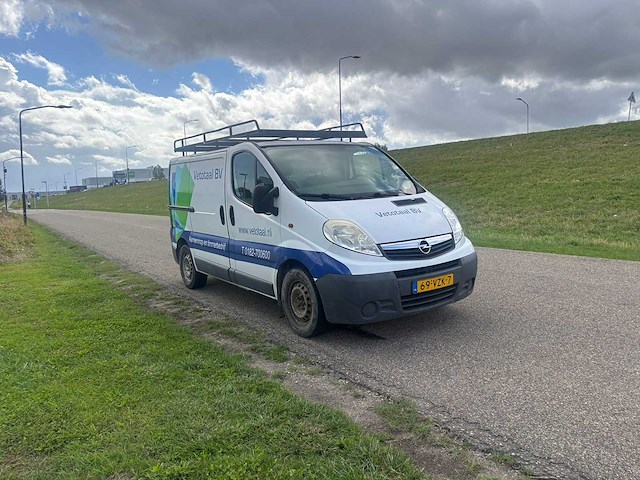 Opel vivaro 2.5 cdti l1h1 | 69-vzk-7 i - afbeelding 8 van  13