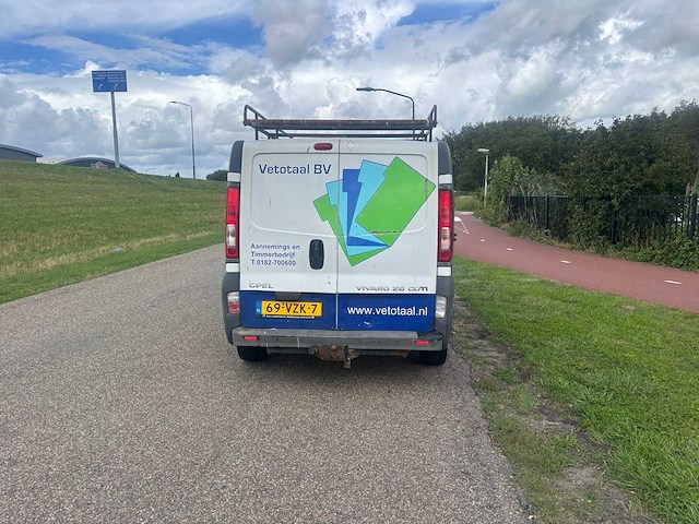 Opel vivaro 2.5 cdti l1h1 | 69-vzk-7 i - afbeelding 12 van  13