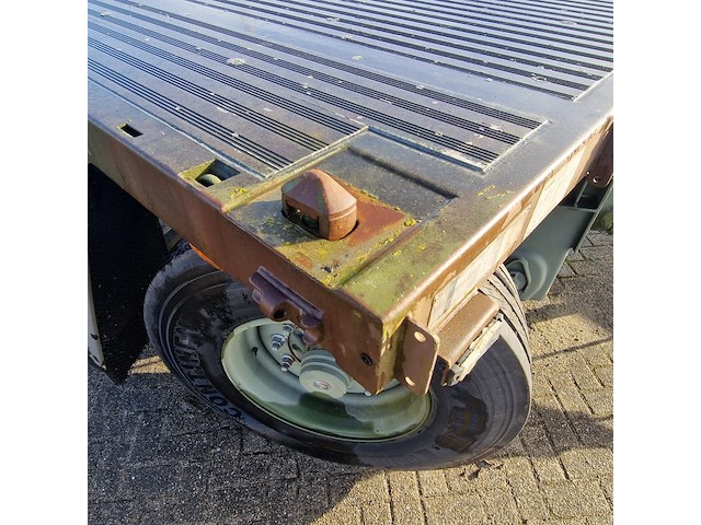 Open aanhangwagen 20ft, gs meppel, legergroen - afbeelding 8 van  34