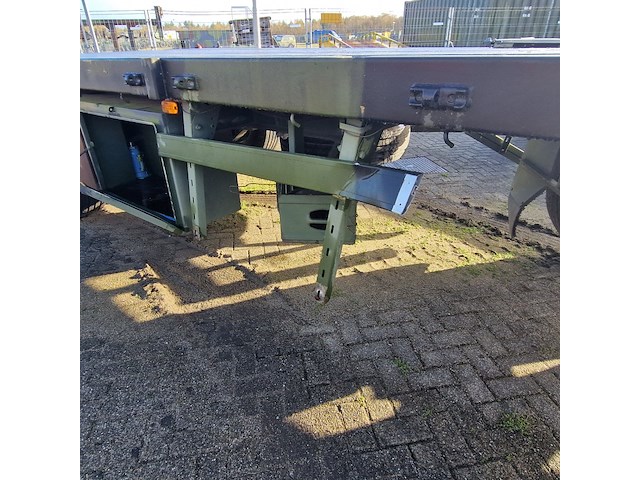 Open aanhangwagen 20ft, gs meppel, legergroen - afbeelding 10 van  34