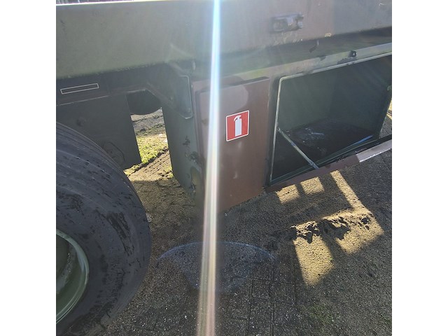 Open aanhangwagen 20ft, gs meppel, legergroen - afbeelding 15 van  34