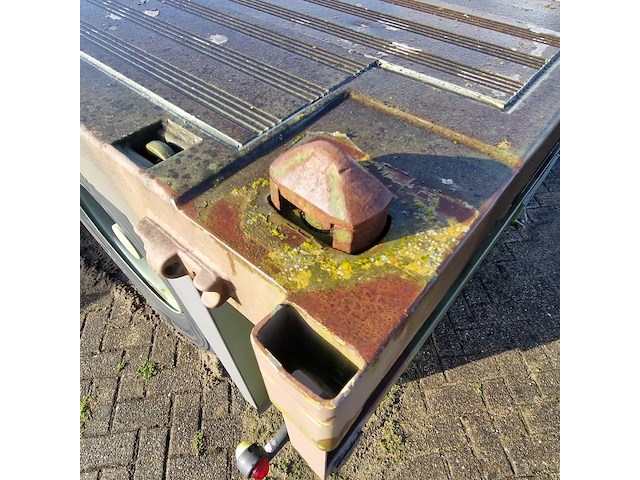 Open aanhangwagen 20ft, gs meppel, legergroen - afbeelding 18 van  34