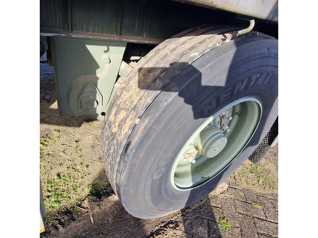 Open aanhangwagen 20ft, gs meppel, legergroen - afbeelding 19 van  34