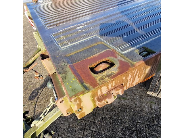 Open aanhangwagen 20ft, gs meppel, legergroen - afbeelding 26 van  34