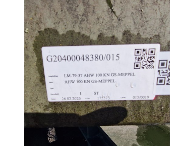 Open aanhangwagen 20ft, gs meppel, legergroen - afbeelding 28 van  34