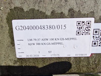 Open aanhangwagen 20ft, gs meppel, legergroen - afbeelding 28 van  34