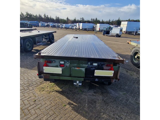 Open aanhangwagen 20ft, gs meppel, legergroen - afbeelding 29 van  34