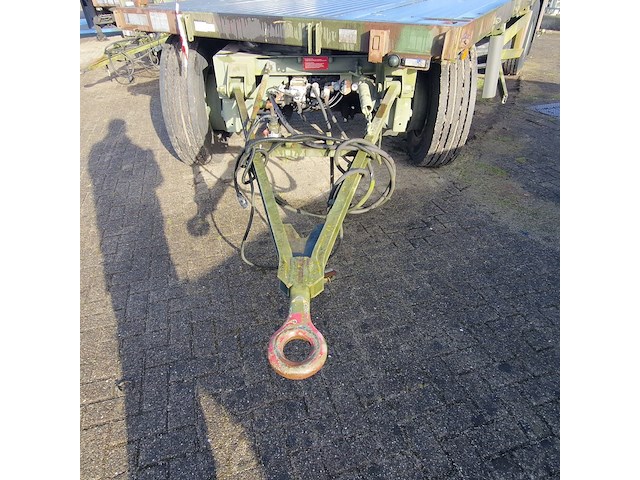 Open aanhangwagen 20ft, gs meppel, legergroen - afbeelding 34 van  34
