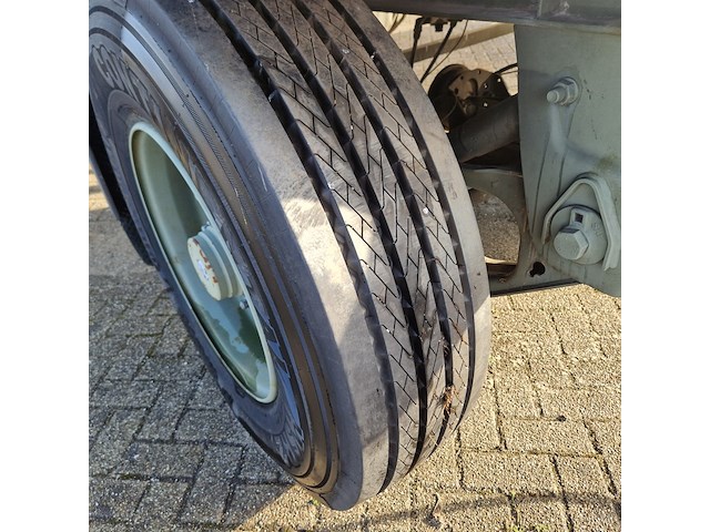 Open aanhangwagen 20ft, gs meppel, legergroen - afbeelding 17 van  41